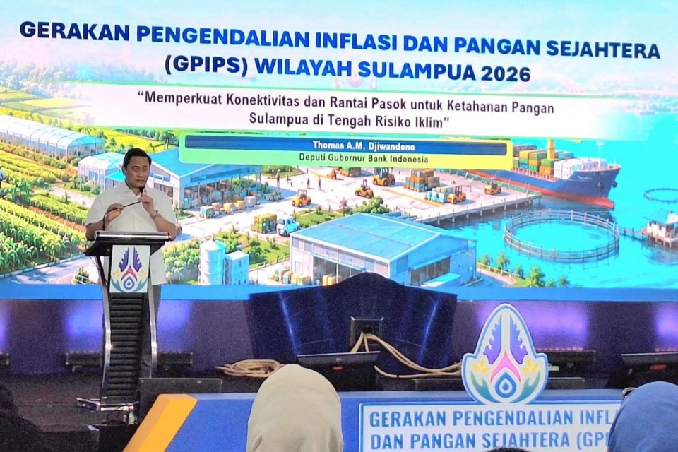 BI Perkuat Rantai Pasok Pangan Sulampua, Inflasi Volatile Food 5,03%