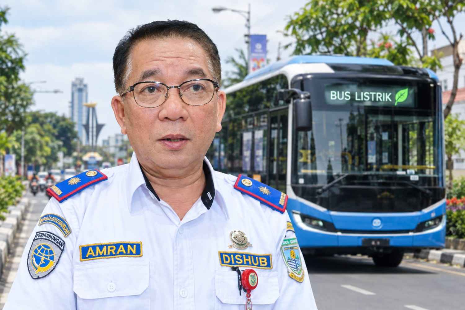 Bus Listrik Kota Jambi Masih Gratis, Rute Alam Barajo–Rawasari Tak Berubah dan Tambahan Armada Belum Pasti