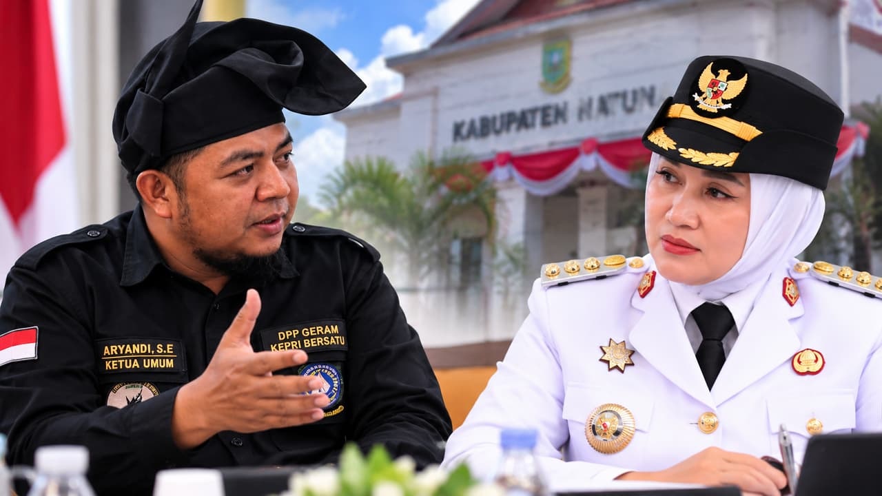 Ketua Geram Kepri Minta Bupati Natuna Cen Sui Lan Klarifikasi Ucapan ke Wartawan Koran Perbatasan