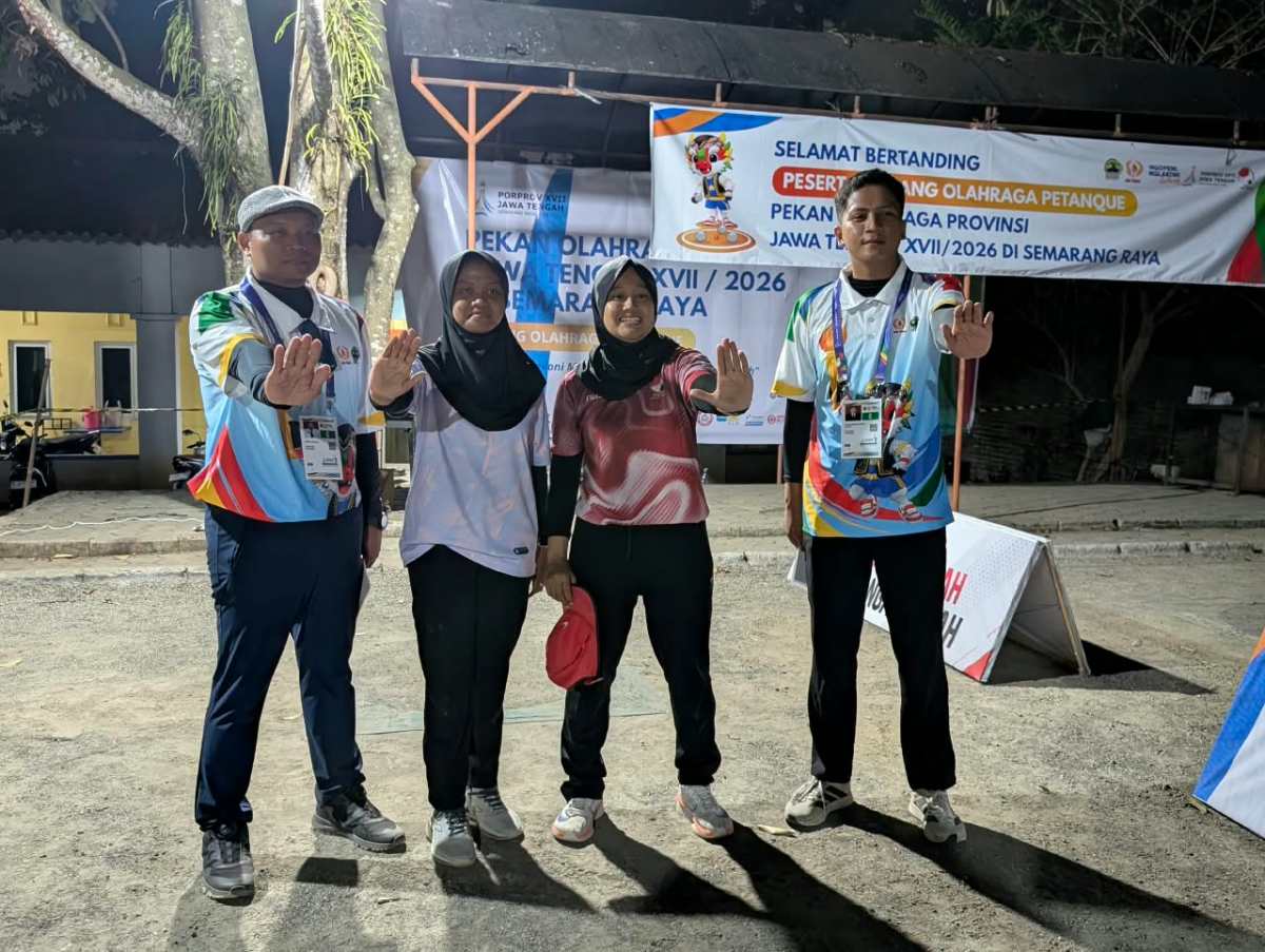 Atlet Petanque Kebumen Kun Choerun Nisa Raih Emas Porprov Jateng 2026 Usai Penantian 10 Tahun