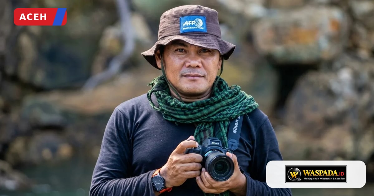 Fotografer Aceh Chaideer Mahyuddin Raih Silver Asian Media Awards 2026 di Singapura Lewat Foto Banjir Bandang