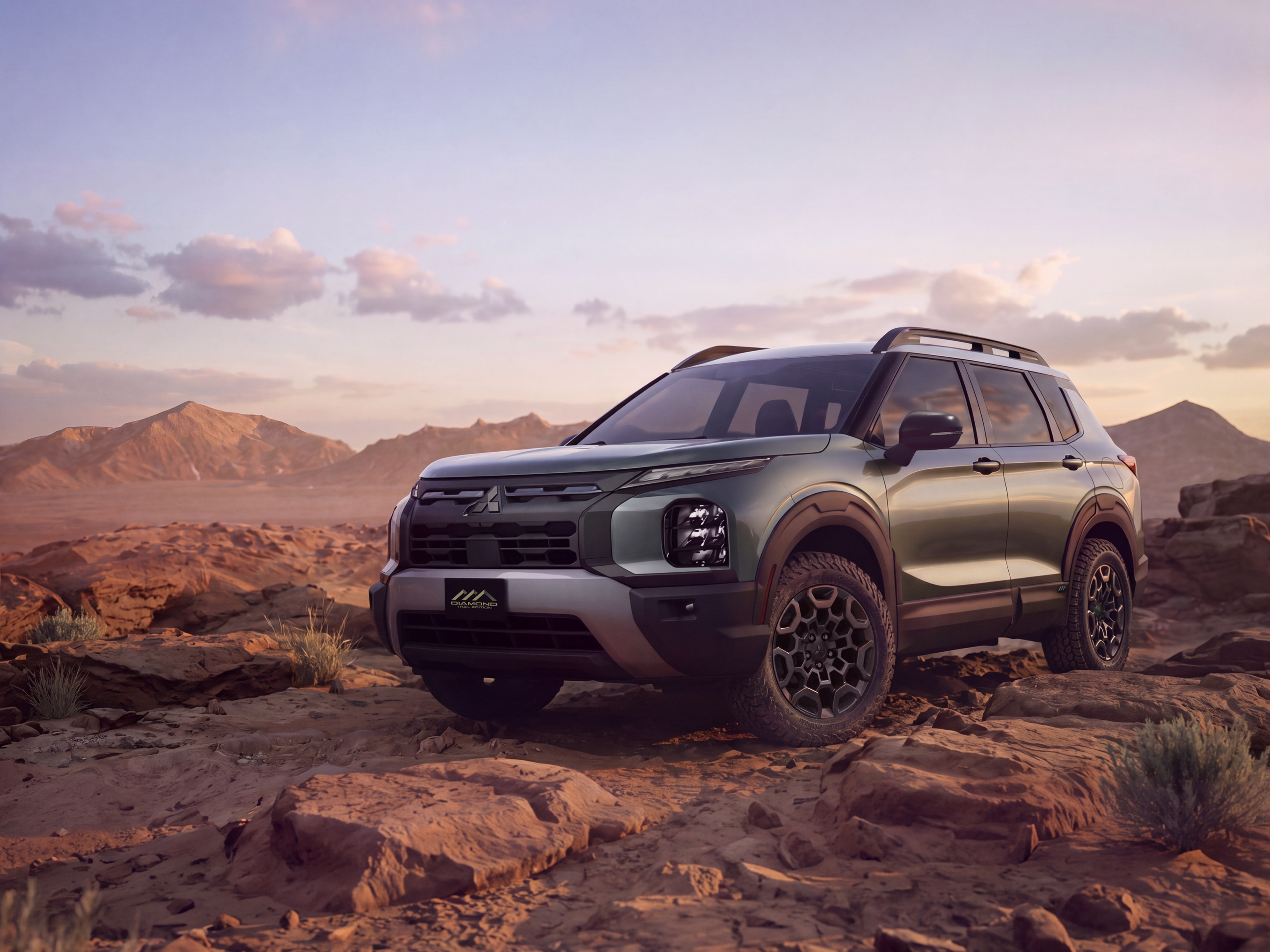 Mitsubishi Outlander Diamond Trail Edition 2028 Debut, SUV Off-Road Pabrikan