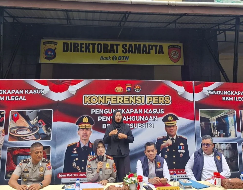 Polda Sumbar Ungkap 24 Kasus BBM Subsidi, 25 Tersangka Diamankan