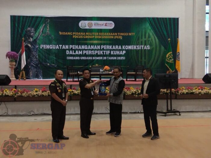 Kejati NTT Gelar FGD Perdana Pidana Militer, Bahas Penanganan Perkara Koneksitas di Era KUHAP Baru