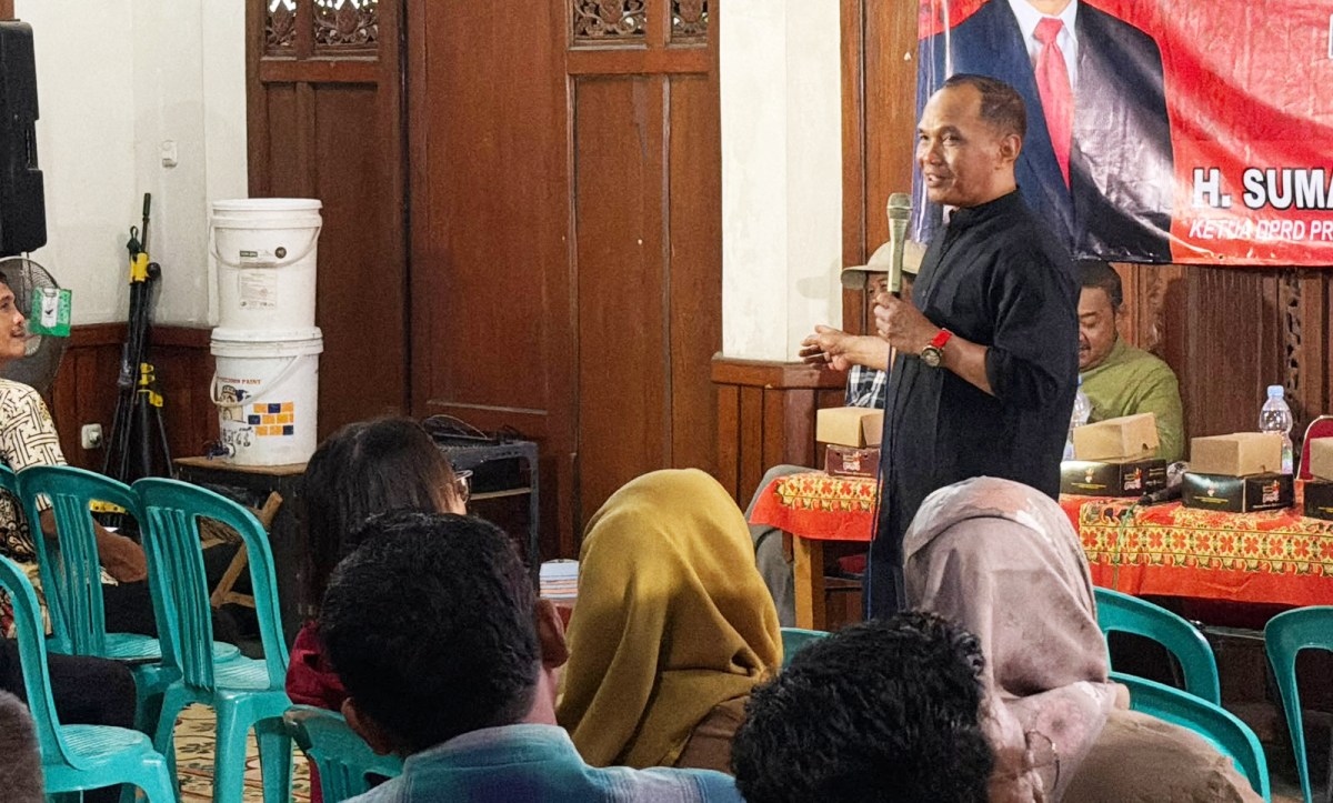 Ketua DPRD Jateng Sumanto Ajak Warga Karanganyar Olah Sampah Dapur Jadi Pupuk Cair Modal Dua Ember