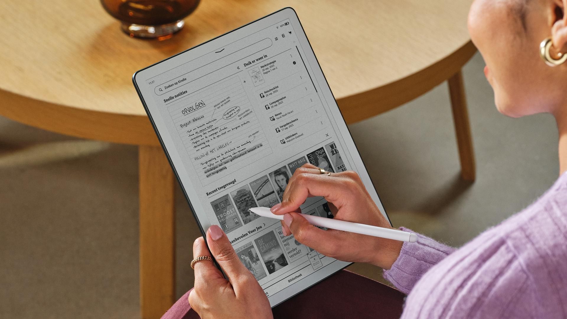 Aplikasi Kindle Android Kini Dukung Tulisan Tangan via Stylus