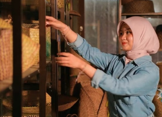 Kerajinan Purun Amuntai Jadi Oleh-oleh Khas HSU, Transaksi Digital AKSEL Permudah Perajin dan Wisatawan