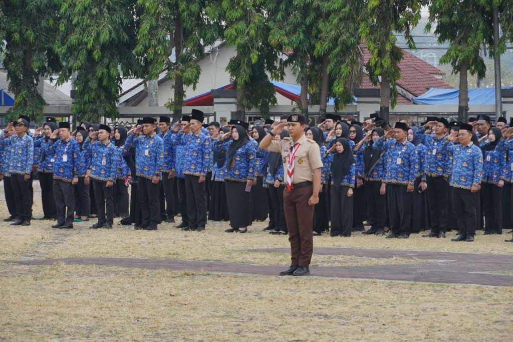 Upacara Sumpah Pemuda ke-98 di Lampung Dirangkai SAKIP Award, Dinas BMBK Raih Nilai Terbaik