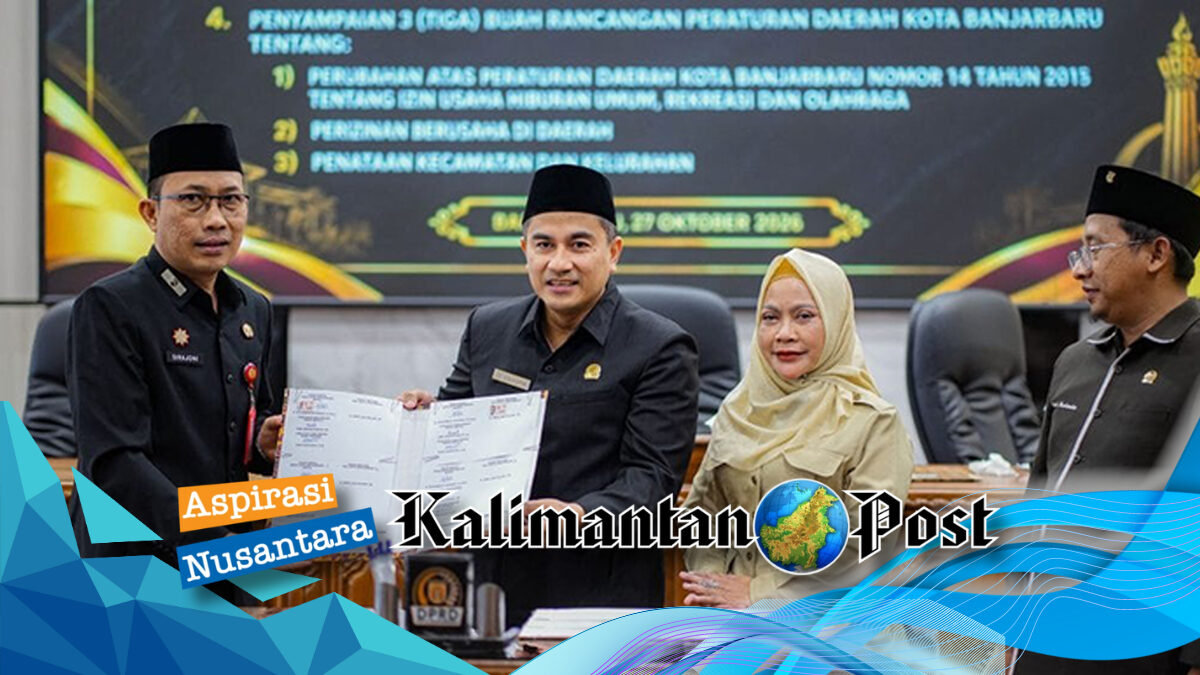 Pemko dan DPRD Banjarbaru Sahkan Perda Perlindungan Sungai, Perketat Sempadan hingga Saluran Buangan