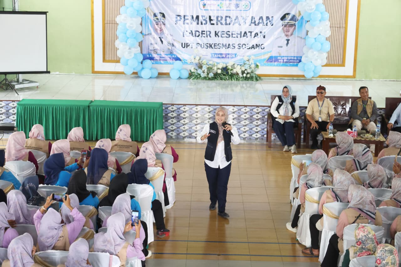 Ketua Forum KKS Banten Irna Narulita Ajak Kader Kesehatan di Pandeglang Wujudkan 9 Tatanan Kabupaten Sehat