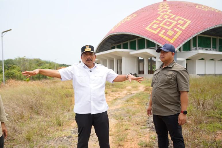 Pemprov Bengkulu Mulai Bangun Pagar Islamic Center Ketahun Pertengahan 2027, Parkir dan RTH Menyusul