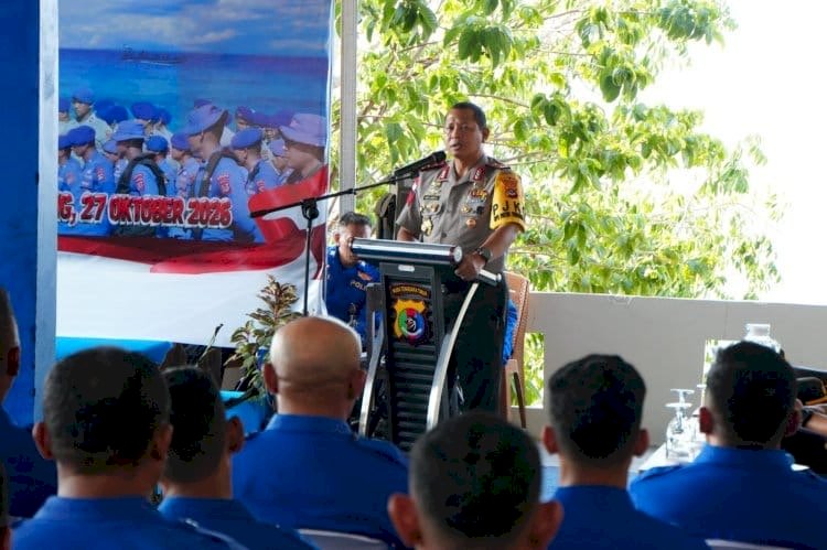Kapolda NTT Minta Polairud Jadi Garda Terdepan Jaga Laut, Berantas Bom Ikan dan Penyelundupan