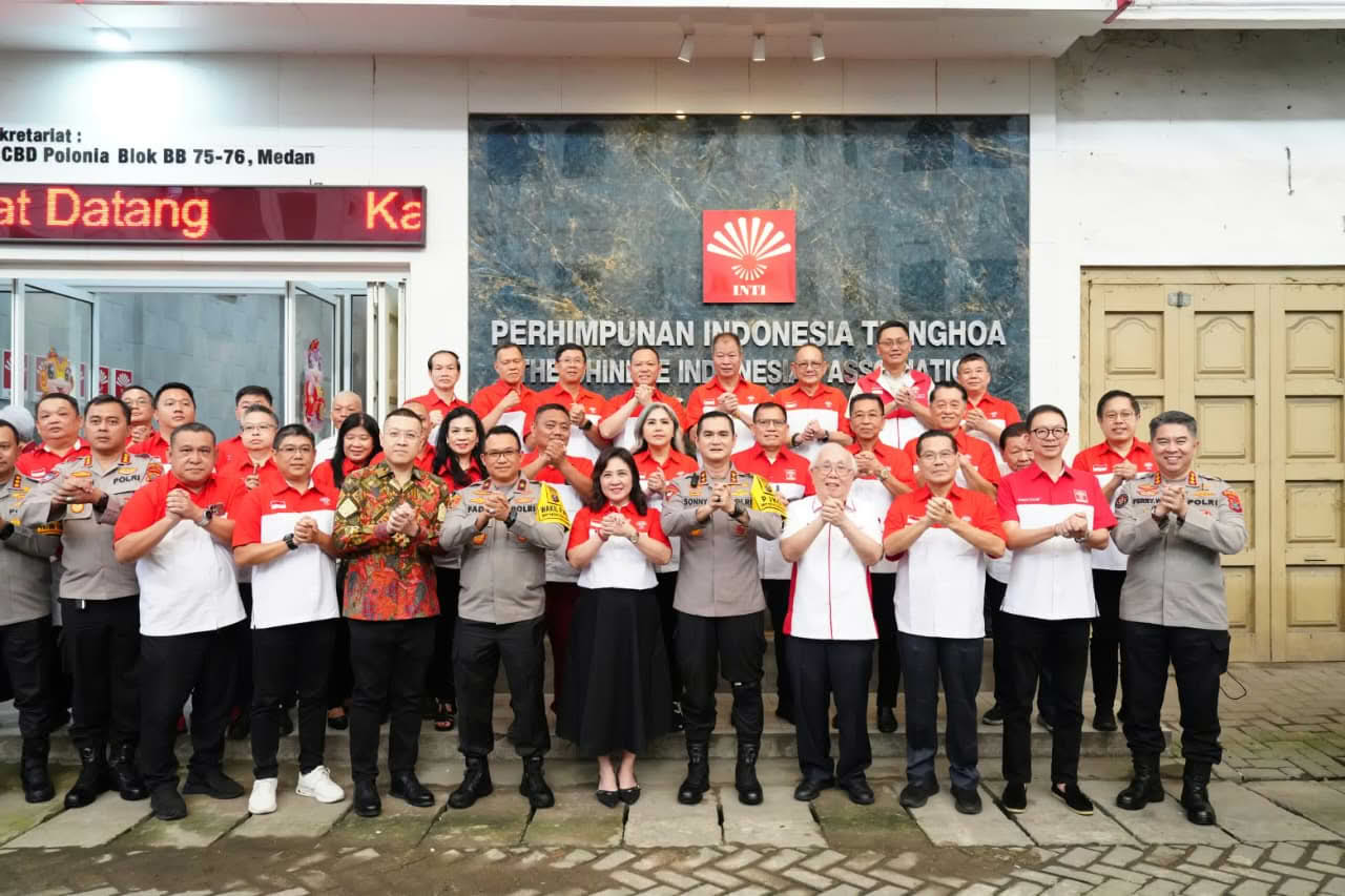 Kapolda Sumut Silaturahmi ke Kantor INTI Medan, Ajak Ormas Jaga Persatuan dan Kamtibmas