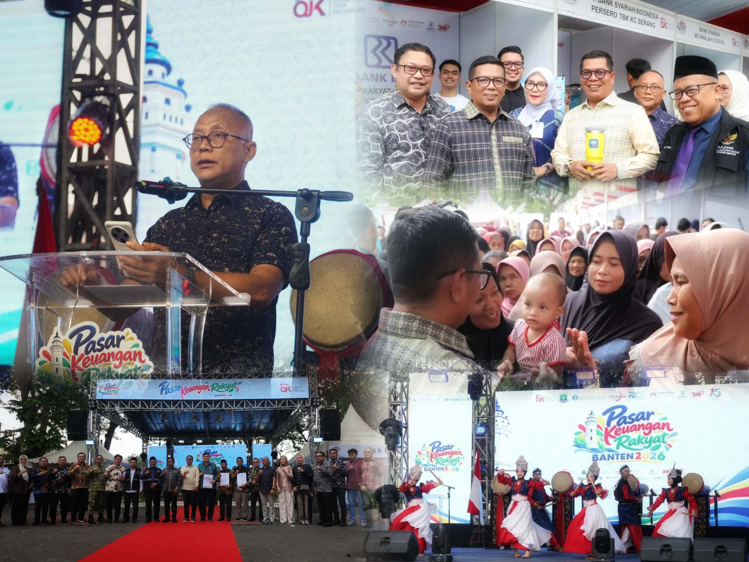 OJK Banten Gelar Pasar Keuangan Rakyat di Serang, Sambut 24 Persen Celah Literasi Finansial