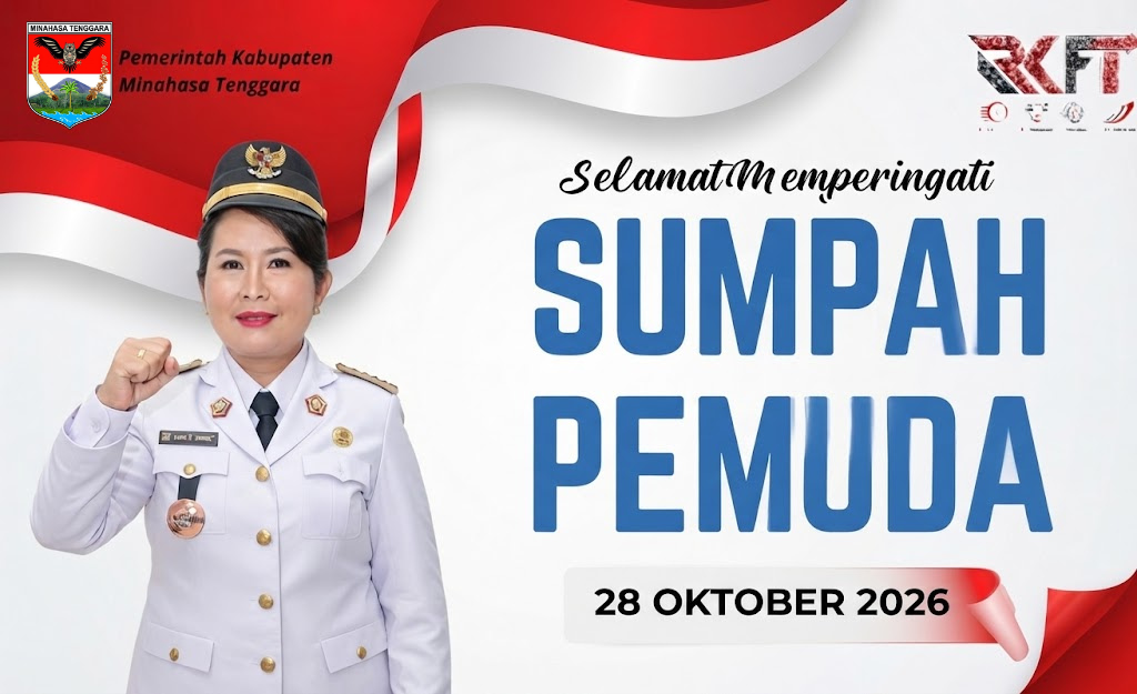 Camat Tombatu Utara Ajak Pemuda Pelopori Perubahan Positif di Peringatan Sumpah Pemuda 2026