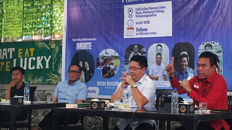 Dua Tahun Prabowo-Gibran, Diskusi di Pematangsiantar Soroti Militerisme hingga Ketimpangan Pusat-Daerah