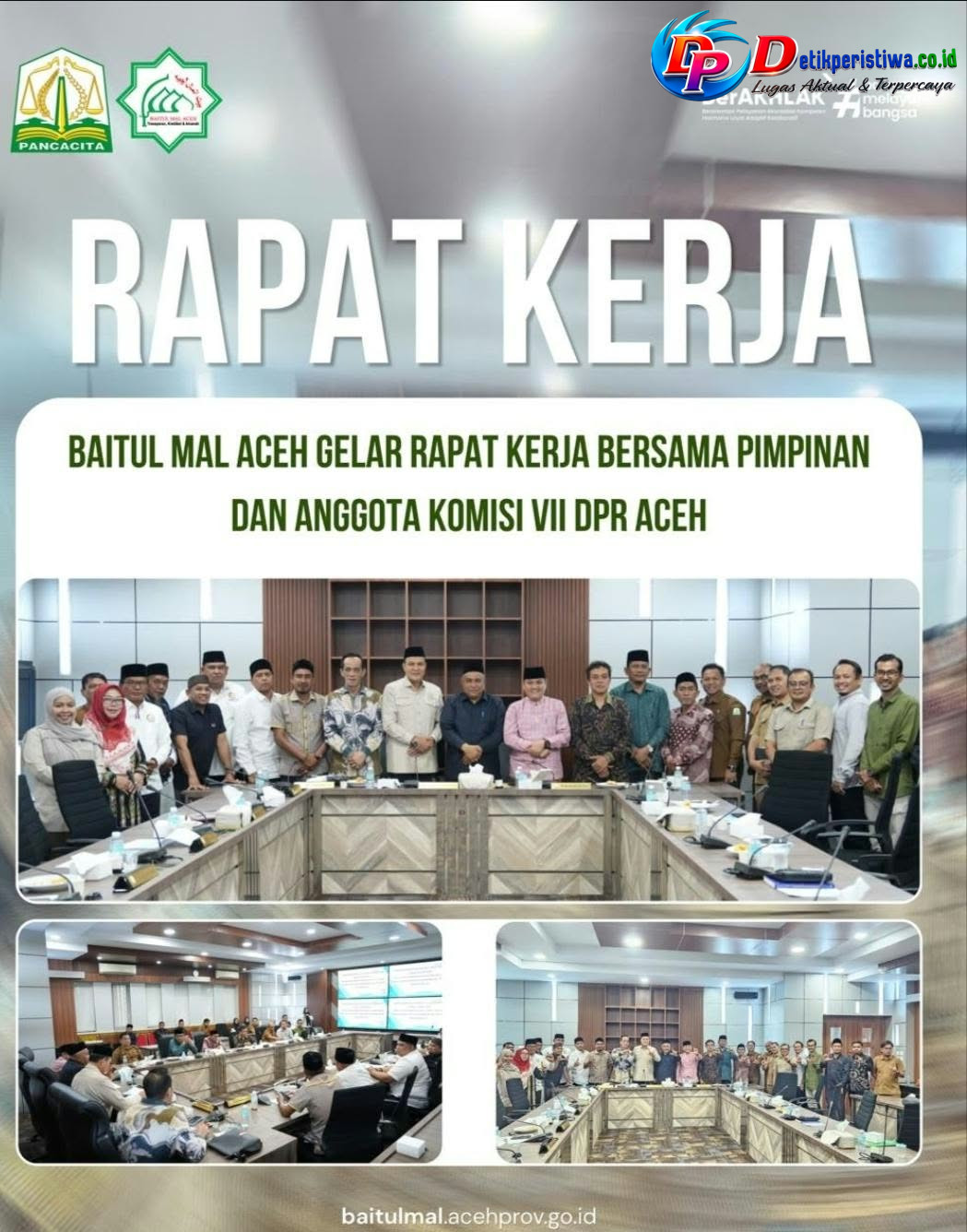 Ketua PBA Subki Bintang Harap Abon di Baitul Mal Aceh Percepat Qanun Baitul Mal Gampong