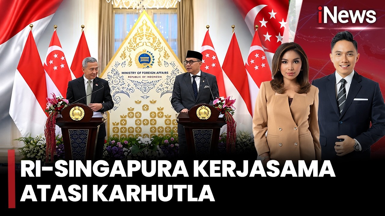 Indonesia-Singapura Sepakat Bentuk Satgas Gabungan Tindak Perusahaan Pembakar Lahan