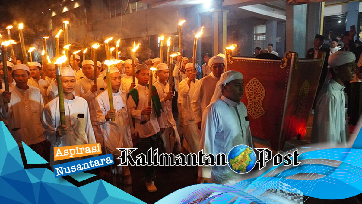 Ribuan Santri 19 Ponpes di Kalsel Ikuti Kirab Hari Santri Nasional di Martapura