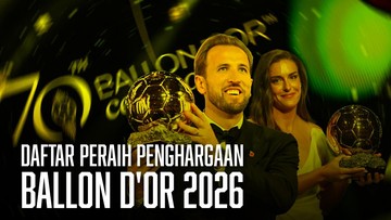 Ballon d'Or 2026 Resmi Diumumkan, Berikut Daftar Lengkap Peraih Penghargaan