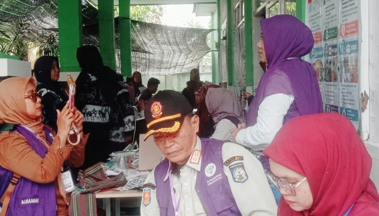 Satpol PP NTB Kawal Penilaian Posyandu Cucut 1 di Gili Air, Baru Sektor Kesehatan yang Optimal dari 6 Standar Layanan