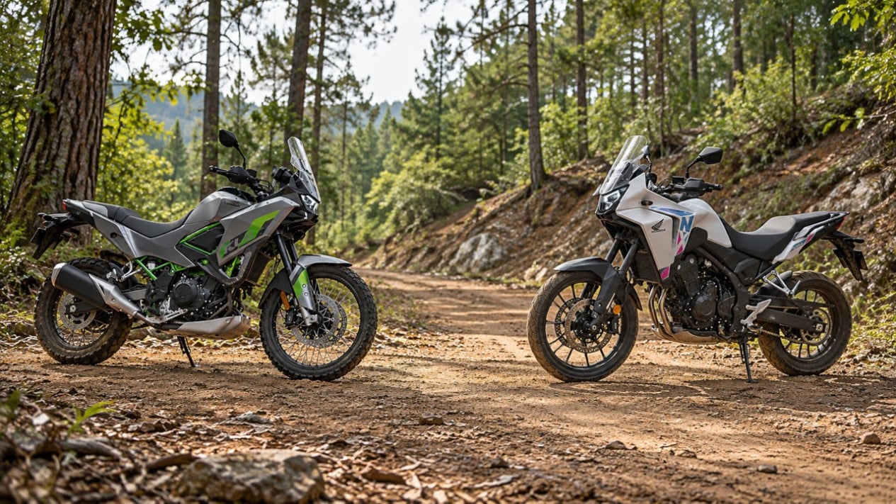 Honda NX500 vs Kawasaki KLE500 SE, Selisih Harga Tembus Rp73 Juta