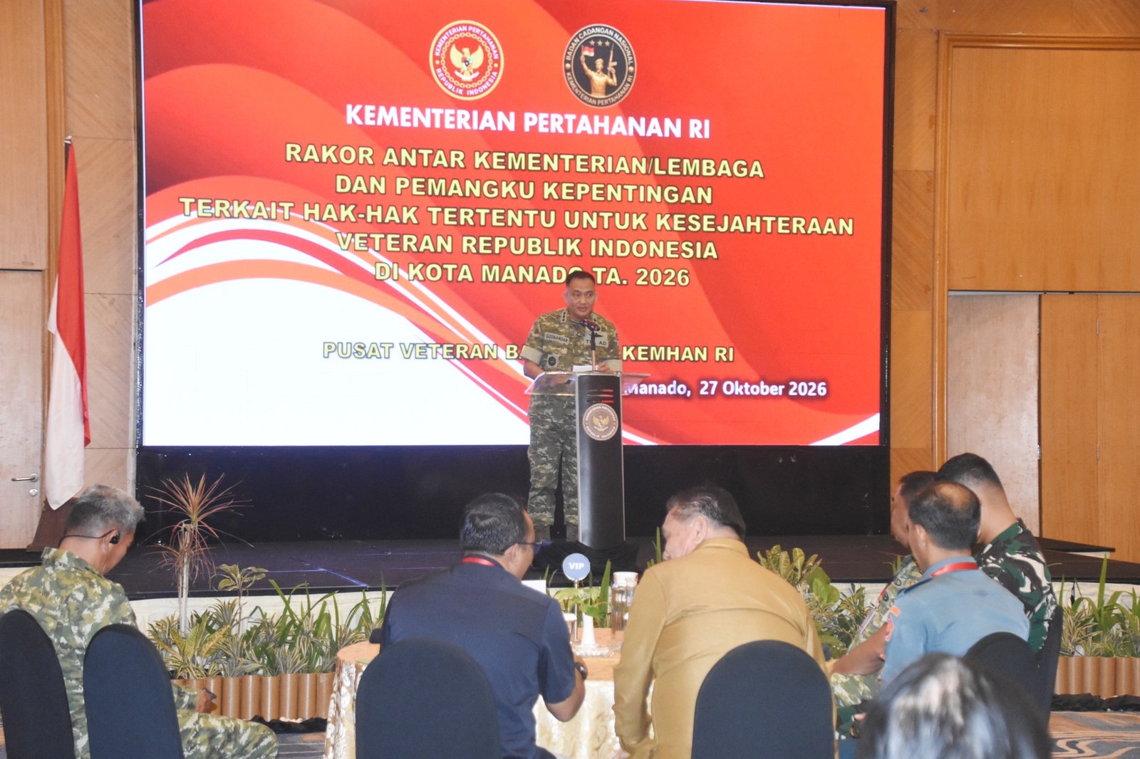 Pangdam XIII/Merdeka Tegaskan Kesejahteraan Veteran Sulawesi Utara Harus Jadi Kebijakan Konkret, Bukan Sekadar Seremoni