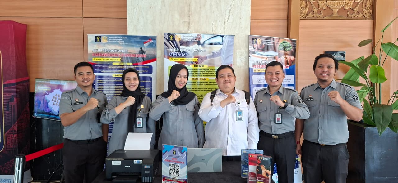 Kemenkum Sumsel Buka Stand Layanan AHU di Sultan Muda Fest Palembang, Permudah Legalitas UMKM