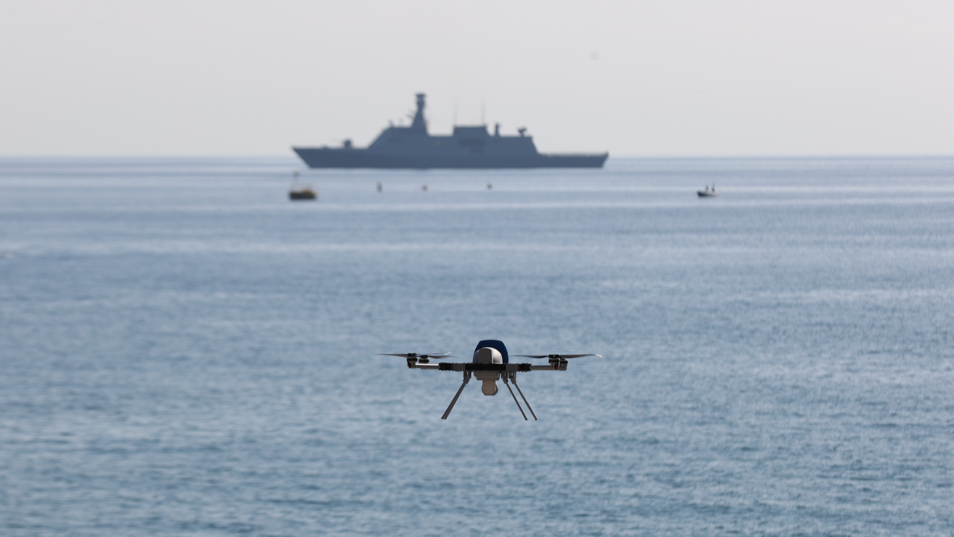 Taiwan Uji Sistem Drone Otonom untuk Kawal Perairan dari Kapal Penjaga Pantai