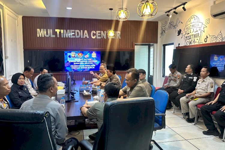 Polda Sumsel Jalani Penilaian Faktual Komisi Informasi, Kesiapan PPID Dievaluasi di Ruang Visitasi