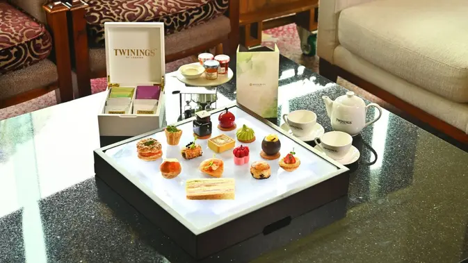 The Twinings Heritage Afternoon Tea Shangri-La Jakarta, Rp390.000 per Set