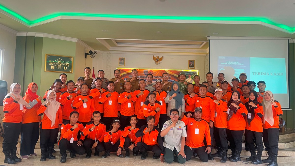BPBD Kabupaten Tegal Percepat Pembentukan Destana di Warureja dan Kedungjati, Fokus Mitigasi Banjir dan Puting Beliung