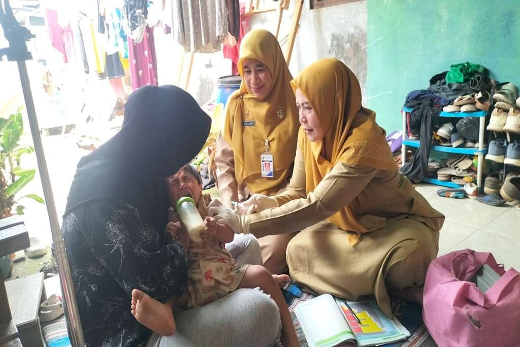 Imunisasi Balita Belum 100 Persen, Dinkes Batang Jemput Bola ke Rumah