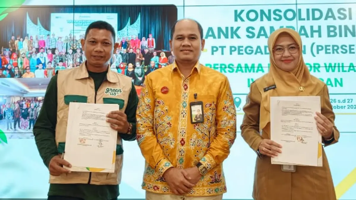 Pegadaian Kanwil IV Balikpapan Konsolidasikan Bank Sampah Kalimantan, Dorong Tata Kelola Naik Kelas