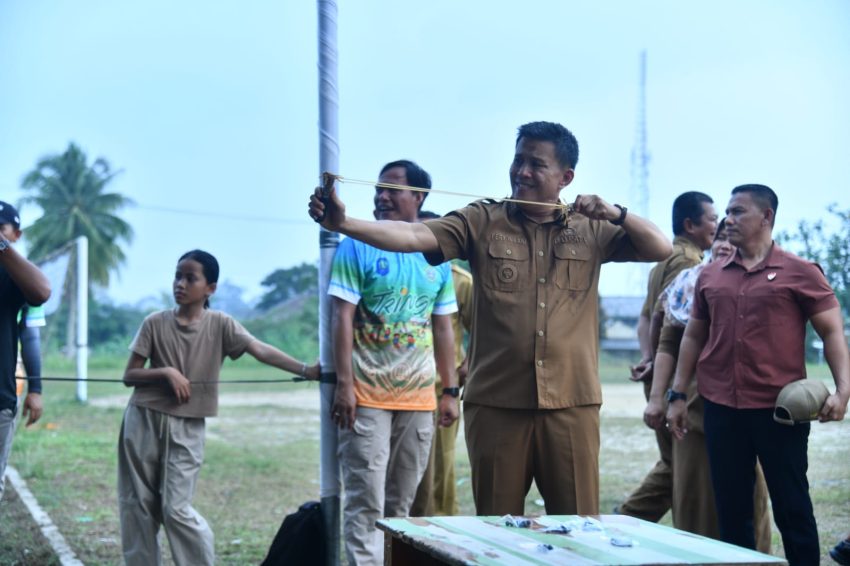 Bupati Bangka Tutup POTRAD 2026 di Belinyu, Ajak Pelajar Kembali Kenal Ketapel dan Ella