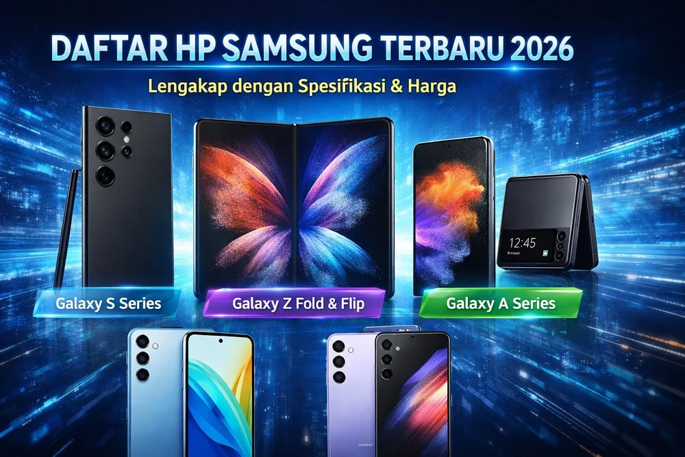 Harga HP Samsung Terbaru 2026: Dari Galaxy A26 5G Rp3,7 Juta sampai Z Fold8 Rp32 Juta