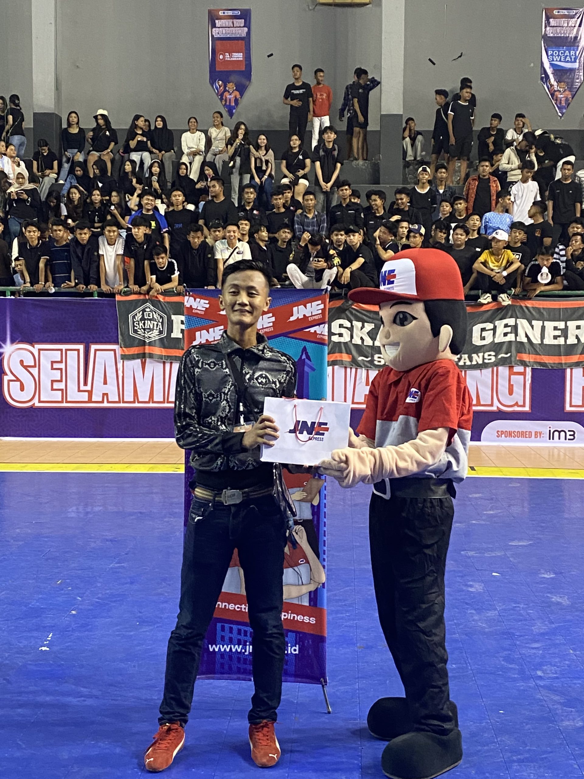 JNE Palembang Jadi Official Logistics Partner POLSRI Sport Fest Vol. 3 2026, Potong Harga Tiket Rp 10.000