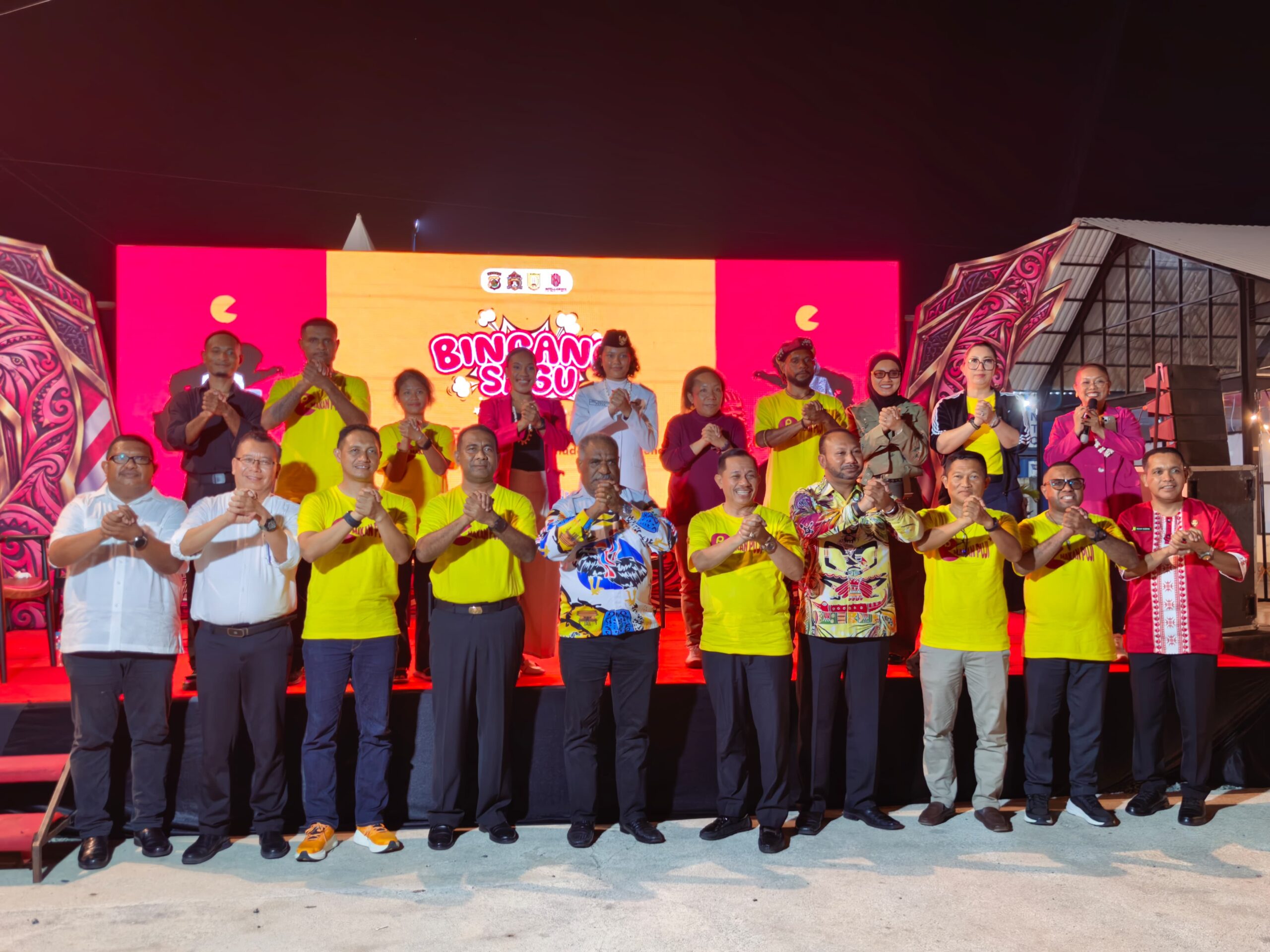 Komunitas Colo Sagu dan Polresta Jayapura Gelar Bincang Sagu, 6 Pemuda Papua Berbagi Kisah Inspiratif