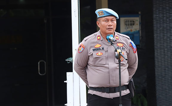 Propam Polres Pasaman Periksa SIM-STNK 100 Personel saat Gaktibplin Dukung Operasi Patuh Singgalang 2026