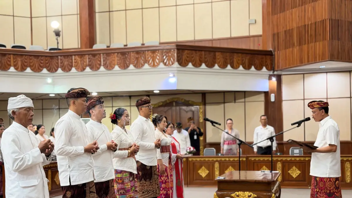 Lima Anggota KPAD Bali Dilantik untuk Masa Jabatan 2026–2031, Hasil Seleksi Tak Dipublikasikan