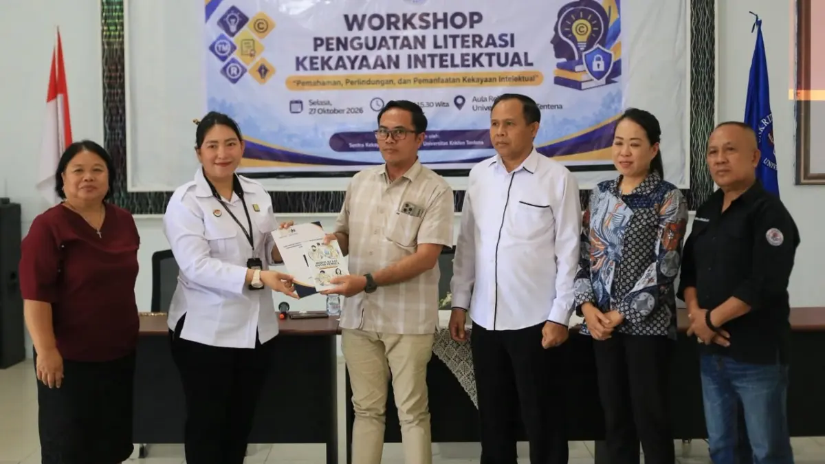Kanwil Kemenkum Sulteng Latih Mahasiswa dan Pelaku Seni Tentena Daftarkan Karya ke Sentra KI