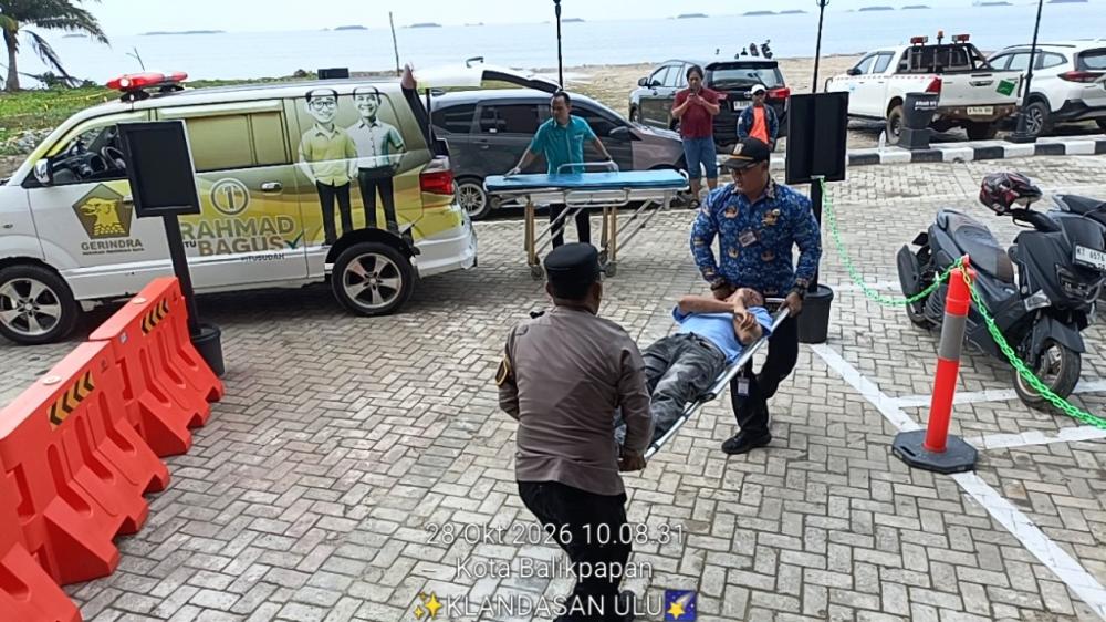 Pria 31 Tahun Jatuh dari Lantai 4 Ruko Bandar Balikpapan, Polresta Dalami Motif dan Rekaman CCTV