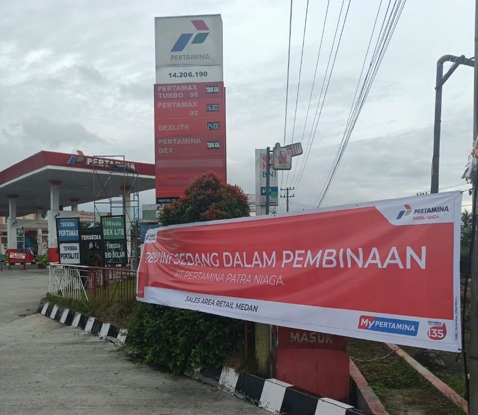 Pertamina Sumbagut Hentikan Pasokan BBM ke SPBU Serdang Bedagai Usai Polisi Temukan Dugaan Manipulasi Takaran