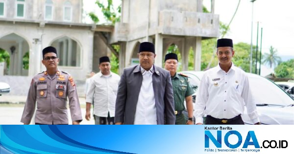 Anggota DPD RI Tgk. Ahmada Mz Kunjungi Arena MTQ XXXV Aceh Besar di Dayah Daruzzahidin Lamceu