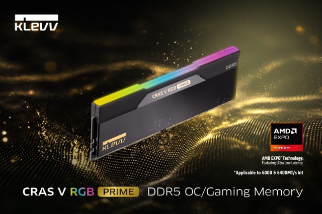 KLEVV CRAS V RGB PRIME DDR5: Latensi Rendah, Harga Belum Jelas