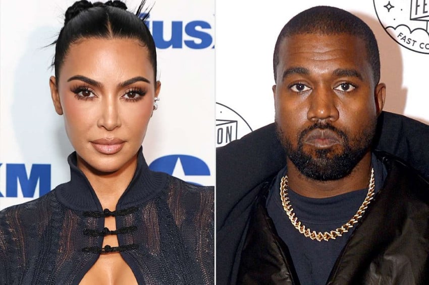 Kim Kardashian Ajak Kanye West Rayakan Natal Bersama demi Anak