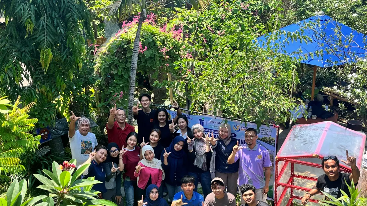 Unram Kembangkan Rumah Pengering Tata Surya, Percepat Pengolahan Bubur Kertas di Sentra Kerajinan The Griya Lombok
