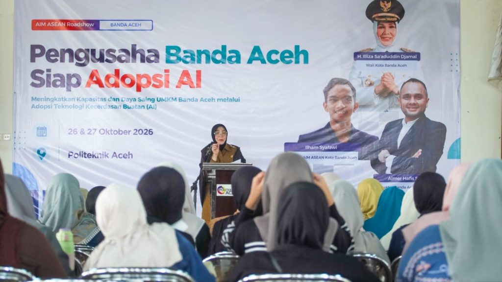 400 UMKM Banda Aceh Ikuti Pelatihan Adopsi AI, Pemkot Siapkan Lanjutan Februari 2027