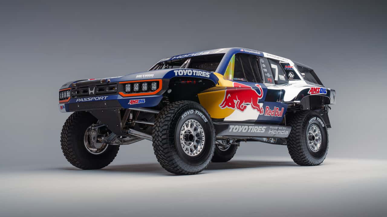 Honda Passport Baja Spec Debut 2027, Hybrid 1.300 HP Tantang V8 Trophy Truck