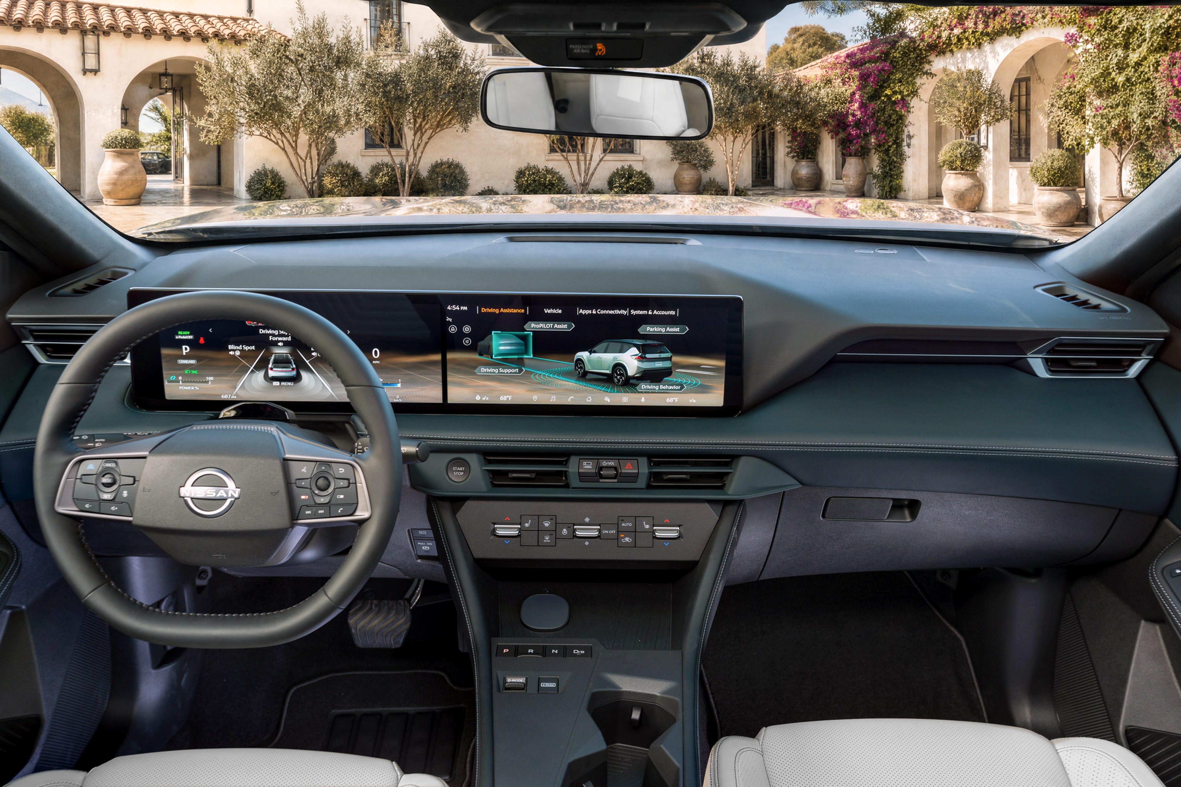 Interior Nissan Rogue Hybrid 2027: Kabin Modern, Banyak Plastik Keras